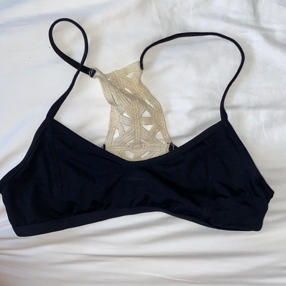 lspace bikini top crochet in back